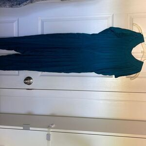 Catherine Malandrino Teal Jumpsuit NEW